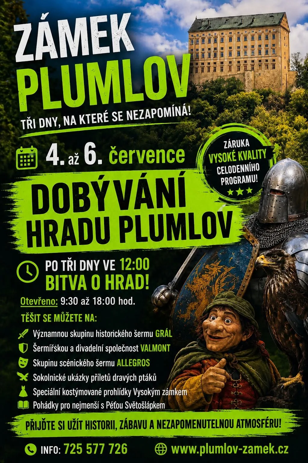 Dobývání hradu Plumlov