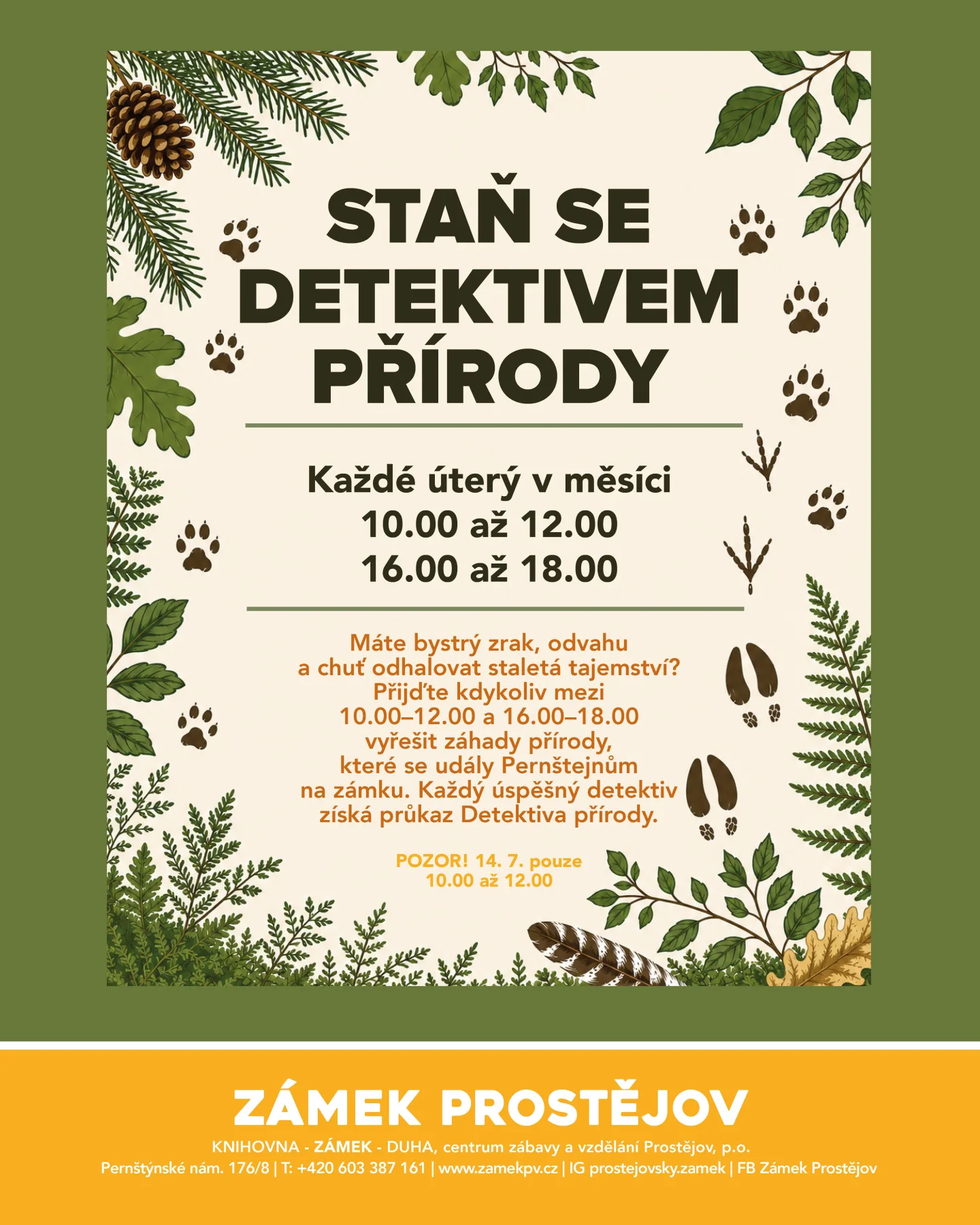 Staň se detektivem přírody