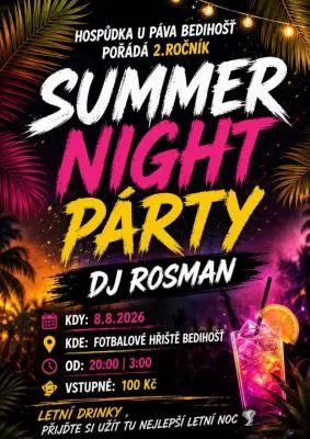 Summer night party