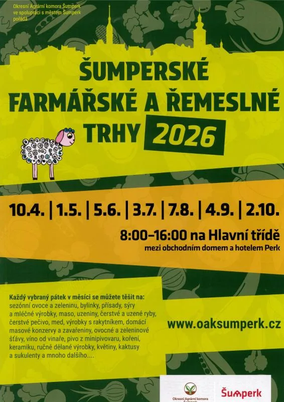 ŠUMPERSKÉ FARMÁŘSKÉ A ŘEMESLNÉ TRHY