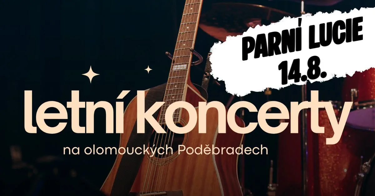 Koncerty na Poděbradech - Parní Lucie