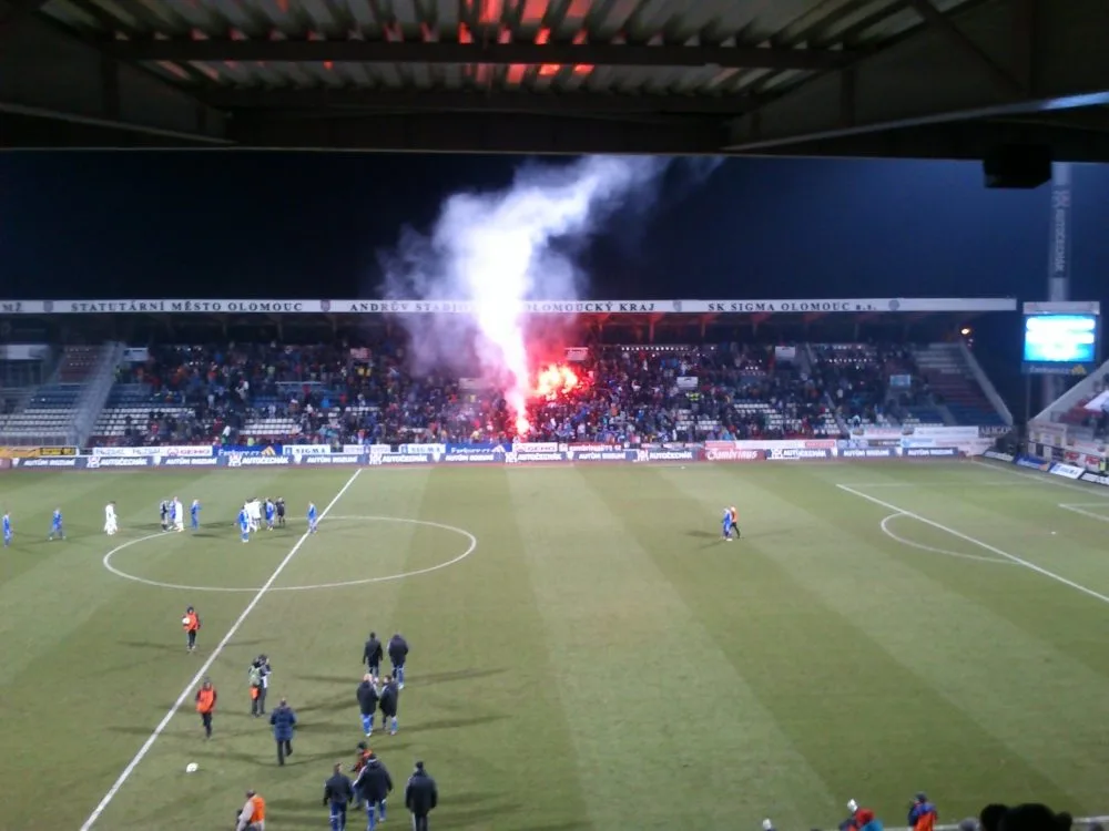Podporu fanoušků budou olomoučtí fotbalisté v neděli hodně potřebovat. Foto: archiv
