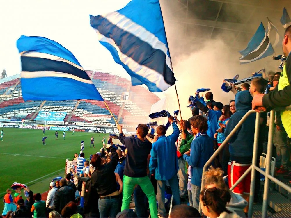 Olomoučtí fans měli konečně důvod slavit. Foto: bel
