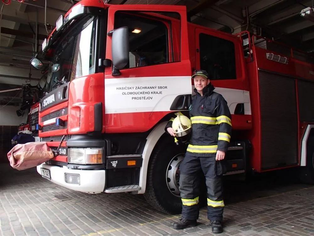 Díky rychlé reakci zachránil Petr Horáček lidský život. Foto: www.hzscr.cz