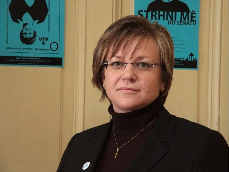 Nová ombudsmanka filozofické fakulty Andrea Preissová Krejčí. Foto: UPOL