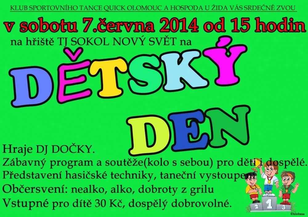 Dětský den TJ Sokol Nový Svět