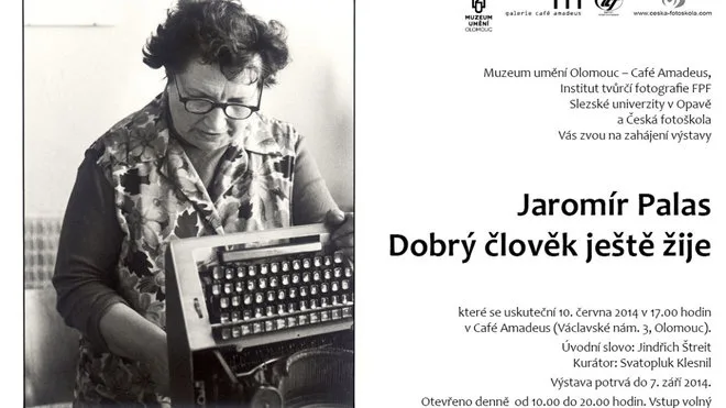 pozvánka na výstavu - Jaroslav Palas