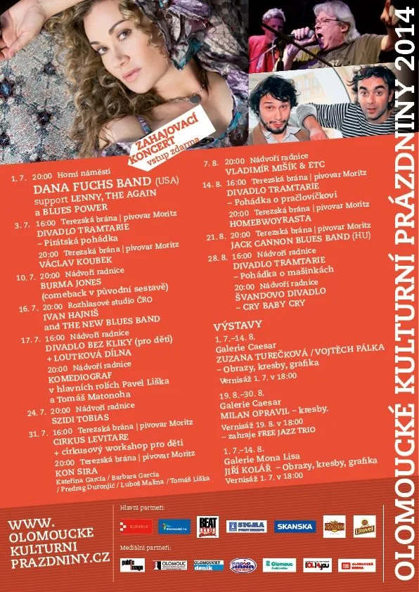plakát program prázdniny