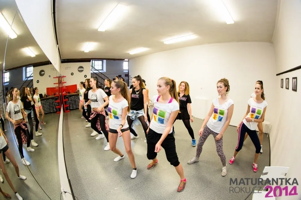Nácvik vystoupení s NG Dance Crew