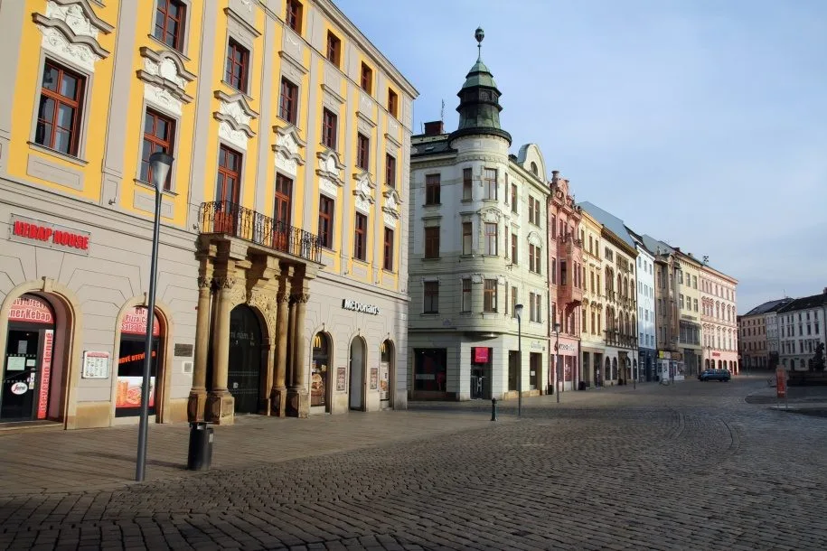 MMOL - vizualizace lamp UrbanStar na Horním náměstí