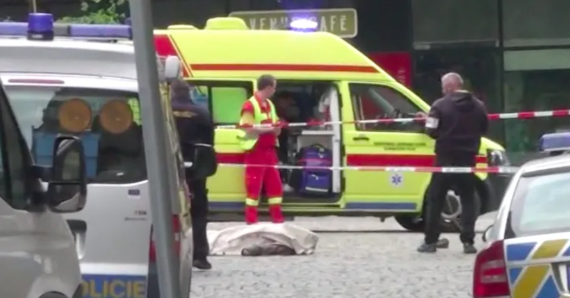 AKTUALIZOVÁNO: U kostela sv. Mořice našli mrtvé tělo mladého muže