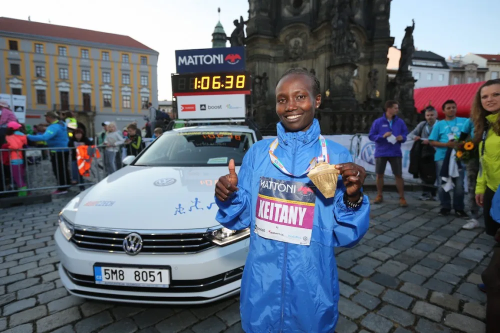 Olomoucký půlmaraton překvapivě vyhrál Kiptis, Mary Keitany dokončila ve čtvrtém nejrychlejším čase roku