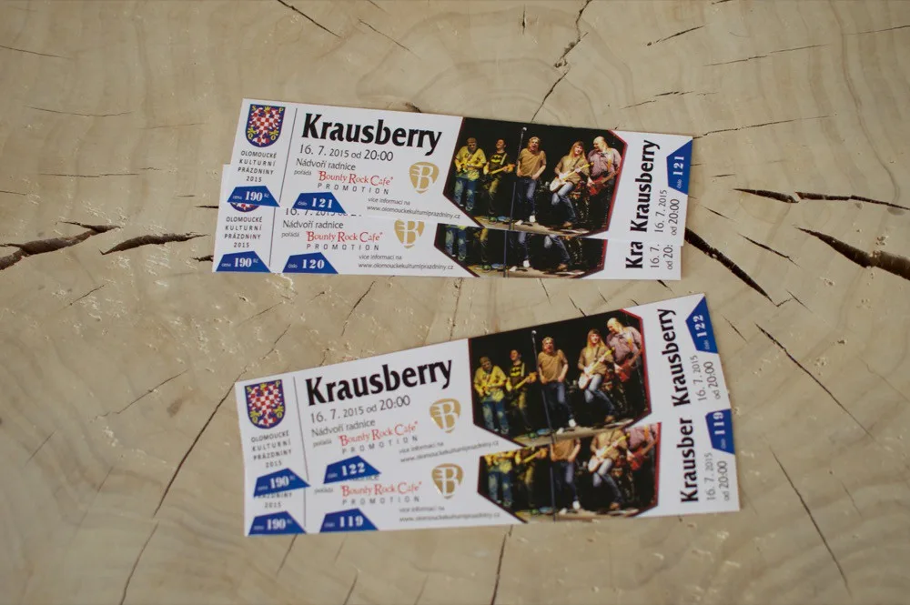 Výherci lístků na Krausberry se stávají...
