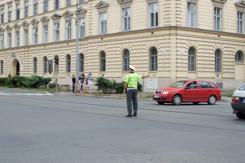Na Masarykově třídě našli dělníci leteckou pumu, probíhá evakuace okolních domů