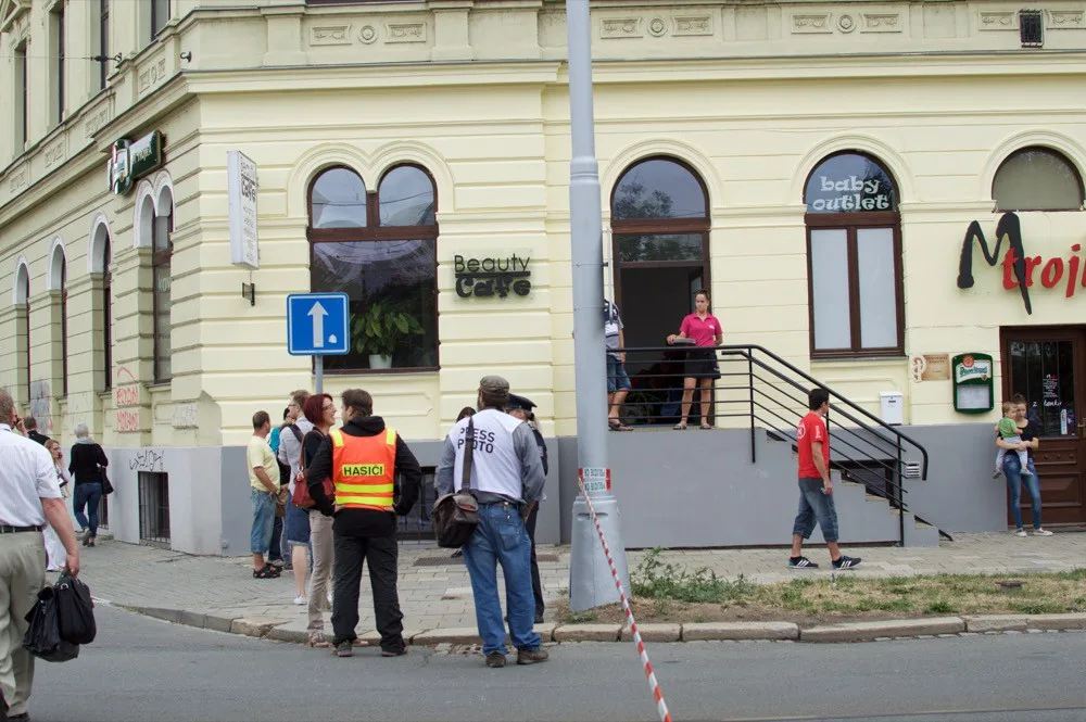 Na Masarykově třídě našli dělníci leteckou pumu, probíhá evakuace okolních domů