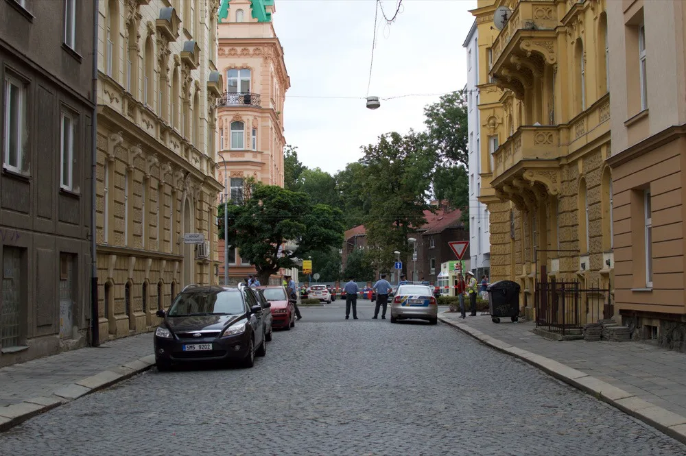 Na Masarykově třídě našli dělníci leteckou pumu, probíhá evakuace okolních domů