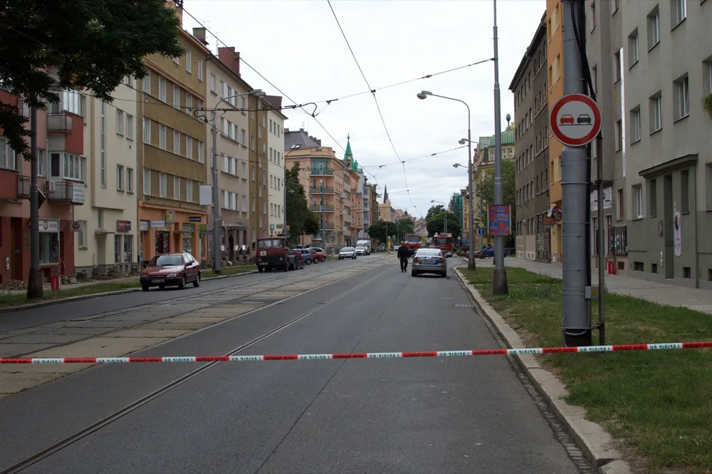 Na Masarykově třídě našli dělníci leteckou pumu, probíhá evakuace okolních domů