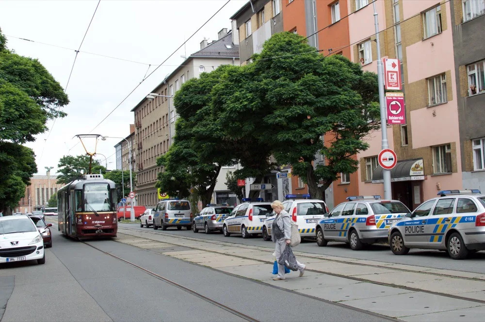 Na Masarykově třídě našli dělníci leteckou pumu, probíhá evakuace okolních domů