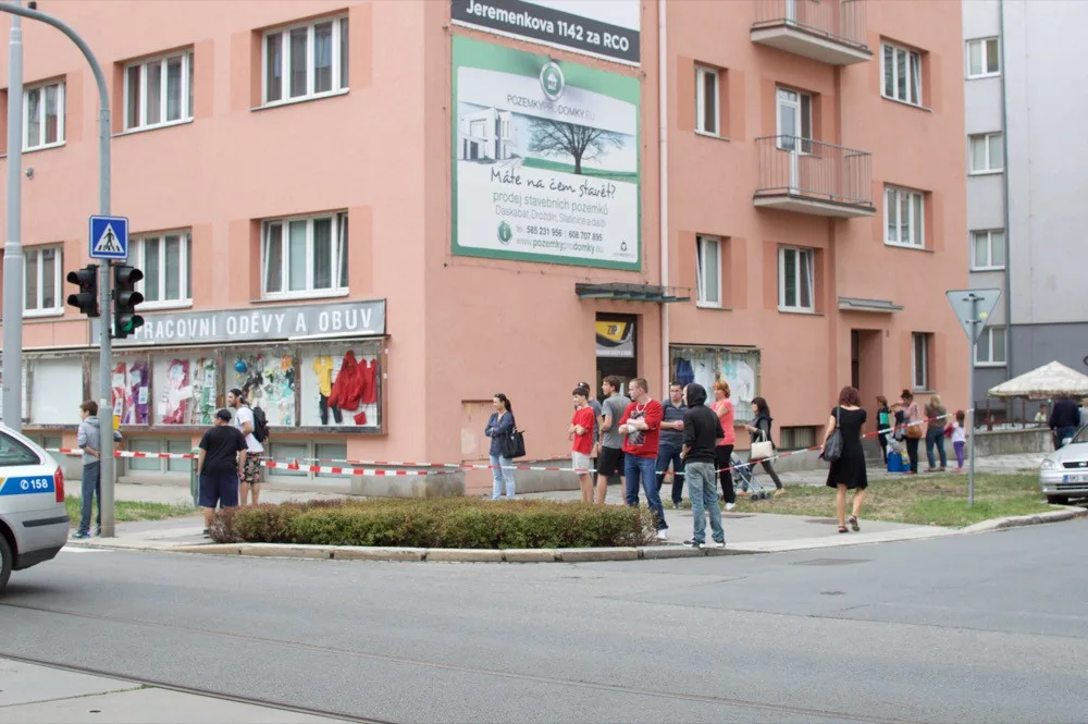 Na Masarykově třídě našli dělníci leteckou pumu, probíhá evakuace okolních domů