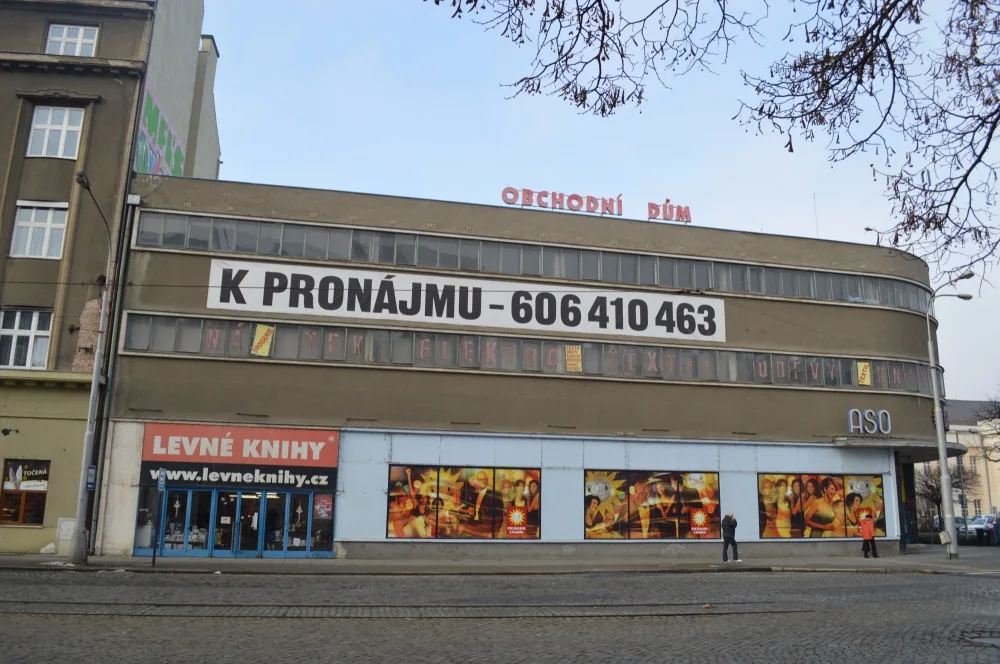 Dnešní podoba bývalého skladiště a kancelářských prostor ASA