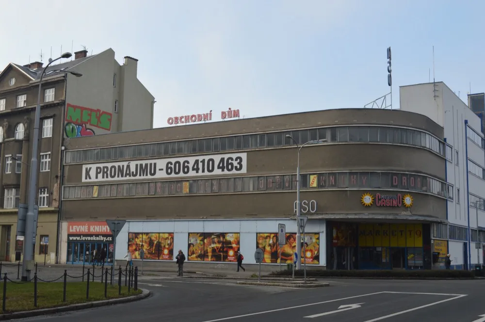 Dnešní podoba bývalého skladiště a kancelářských prostor ASA