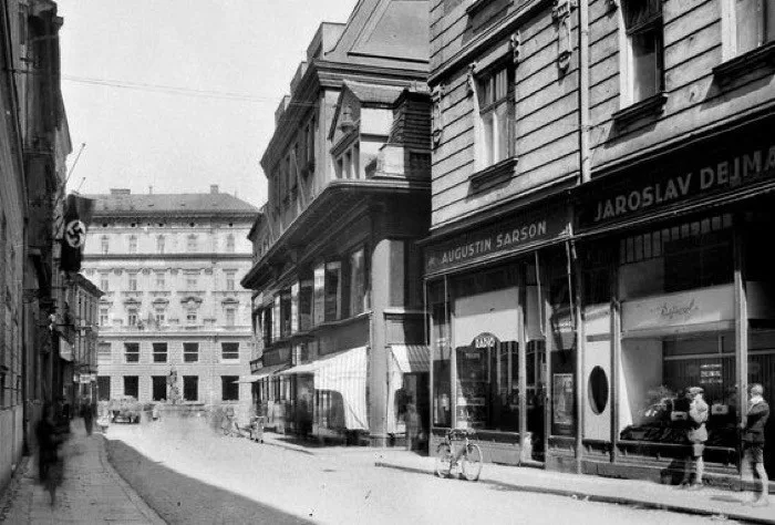 Obchodní dům Josefa Andera za dob Protektorátu