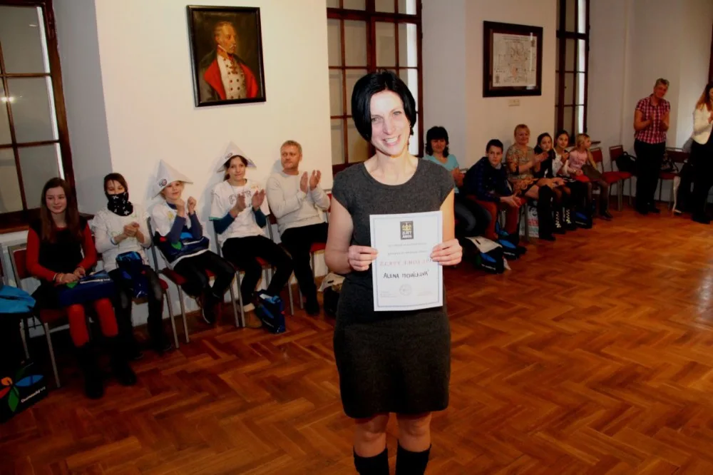 Regionální kolo Zlatého Ámose vyhrála paní učitelka ze Zábřehu