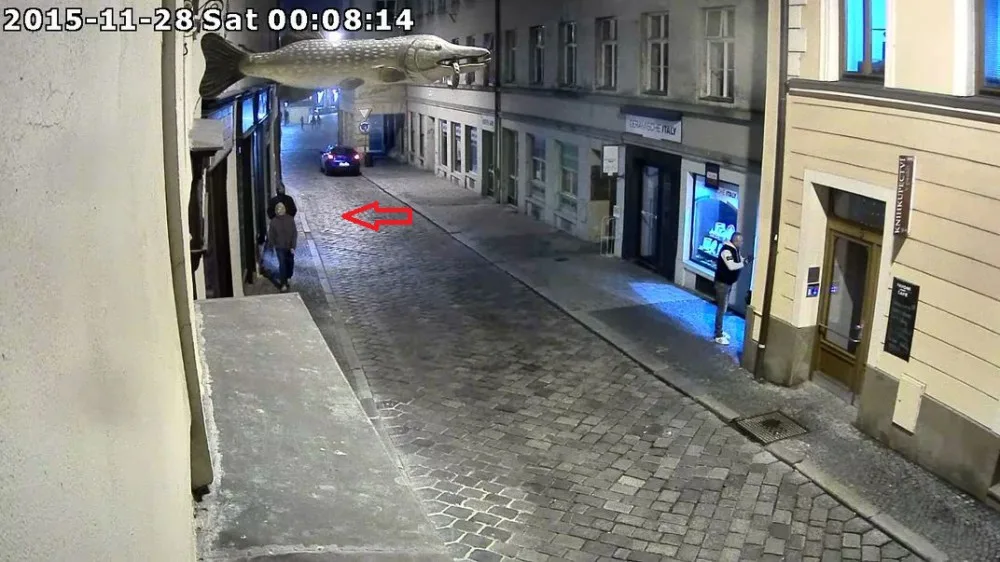 záběry z kamer