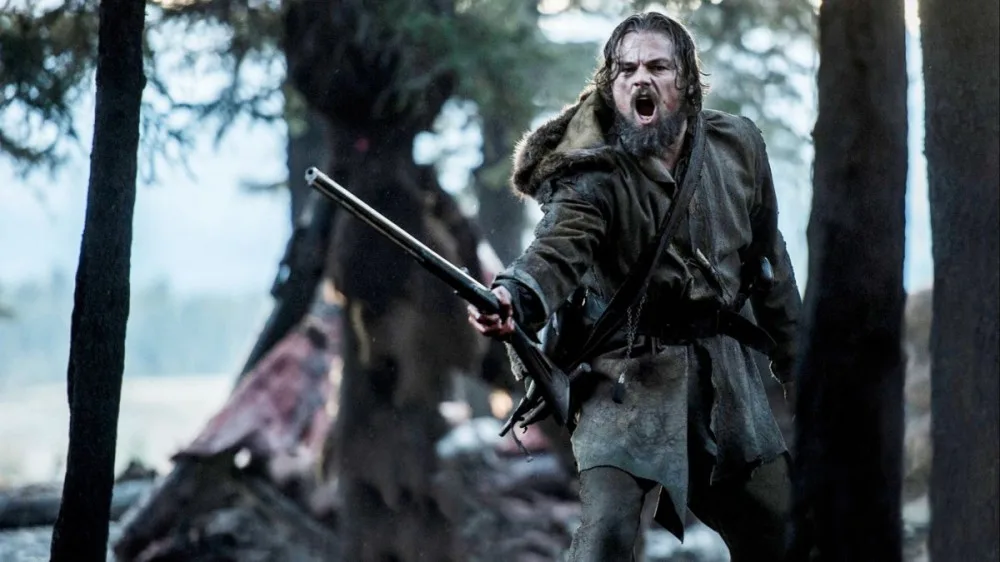 Leonardo DiCaprio ve filmu Revenant