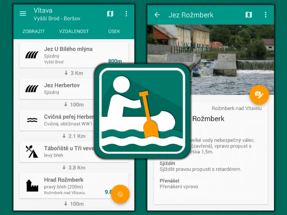 Vodácká navigace