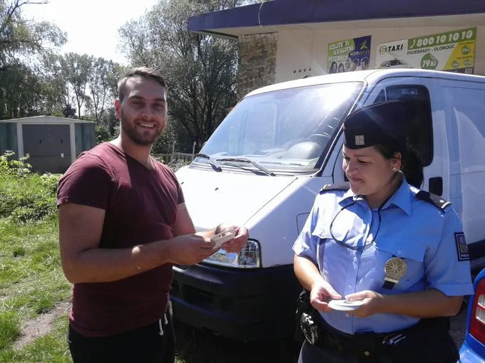 Preventivní akce policistů na Poděbradech