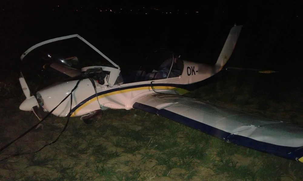 Srážka dvou ultralightů si vyžádala život pětašedesátiletého pilota
