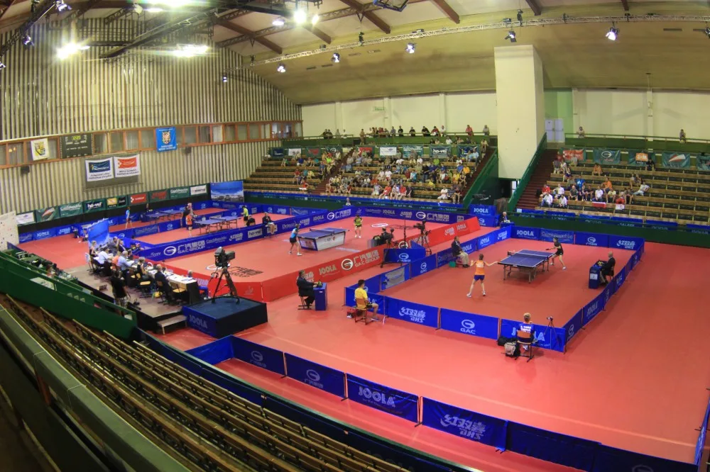 Czech Open ve stolním tenise ve Sportovní hale UP Olomouc