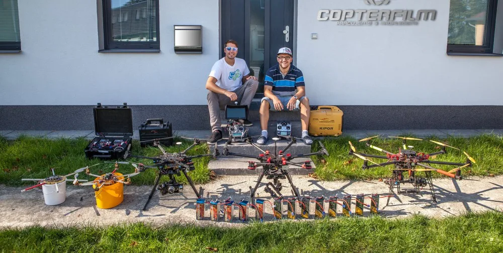 ROZHOVOR: Olomoučtí kluci z Copterfilmu berou vše s nadhledem, a to doslova
