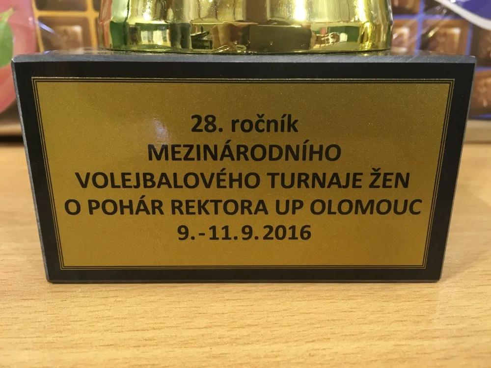 Olomoucké volejbalistky popáté v řadě vyhrály Pohár rektora, ve finále si poradily s Frýdkem-Místkem