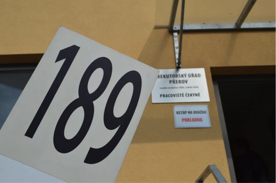 Na dražbě jsem měla číslo 189