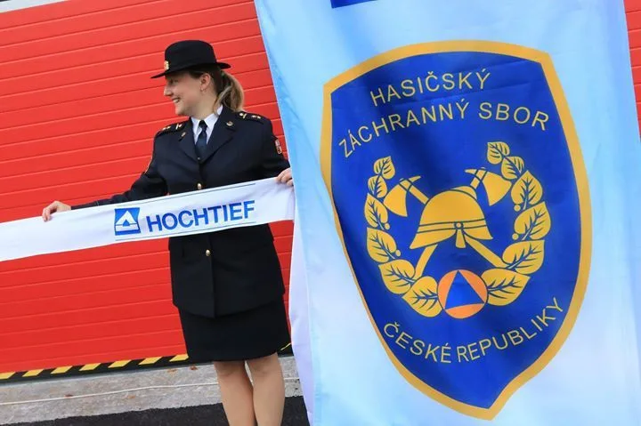 V Šumperku otevřeli zbrusu novou požární stanici, veřejnost si ji může prohlédnout v listopadu