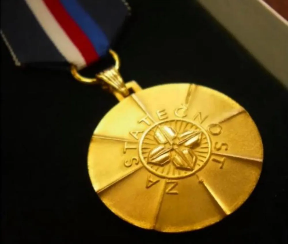Medaile za statečnost (zdroj: policie.cz)