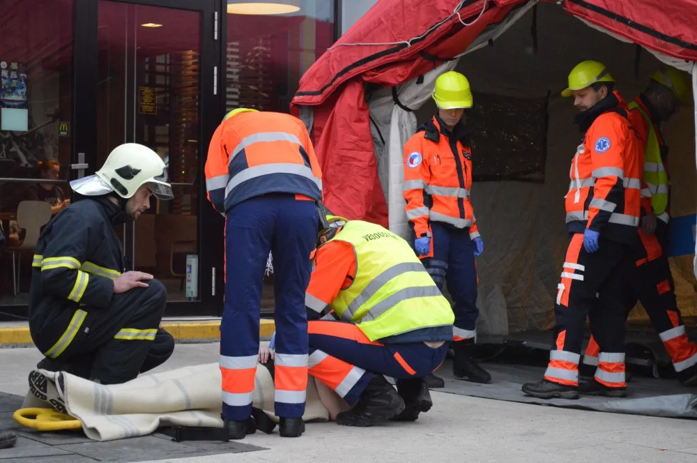 Co by bylo, kdyby v Šantovce začali útočit teroristé? Dnes si to mohly záchranné složky zkusit nanečisto