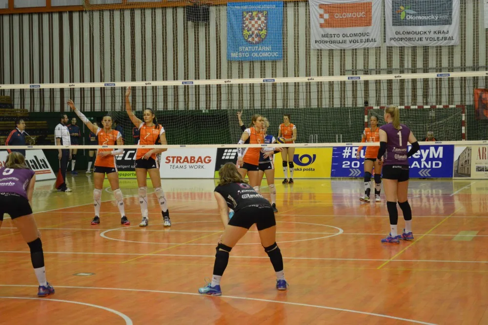 Olomoučanky porazily svého nizozemského soupeře hladce 3:0, v dalším kole je čeká daleká Kazaň