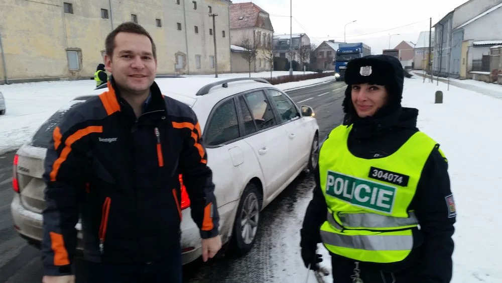 Policisté se zaměřili na řidiče ve Šternberku, odhalili i celostátně hledanou osobu