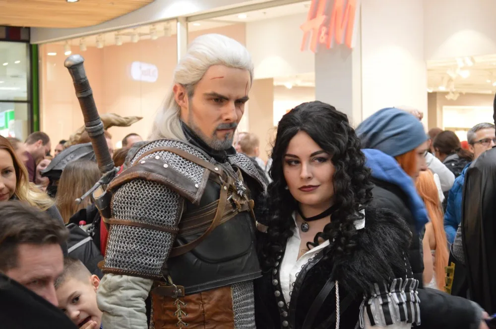 FOTOGALERIE: Cosplayeři se prošli Šantovkou. Nechyběl Zaklínač ani Ironman