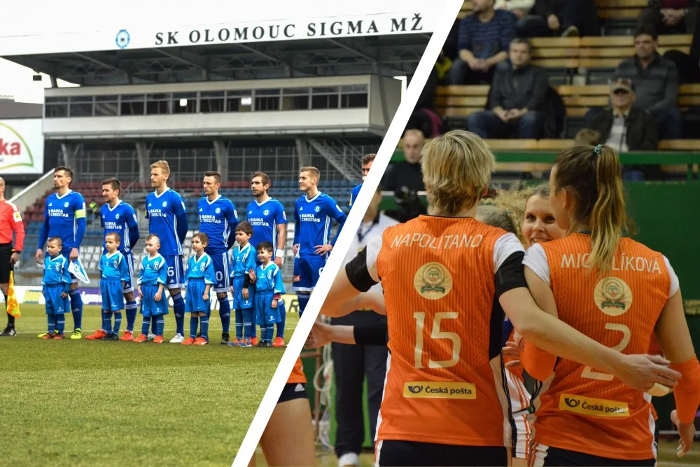 Fotbalisté Sigmy se v poslední fázi sezóny budou snažit o udržení dostatečného náskoku na nepostupové příčky. Volejbalistky Olomouc budou v Ostravě bojovat o finále