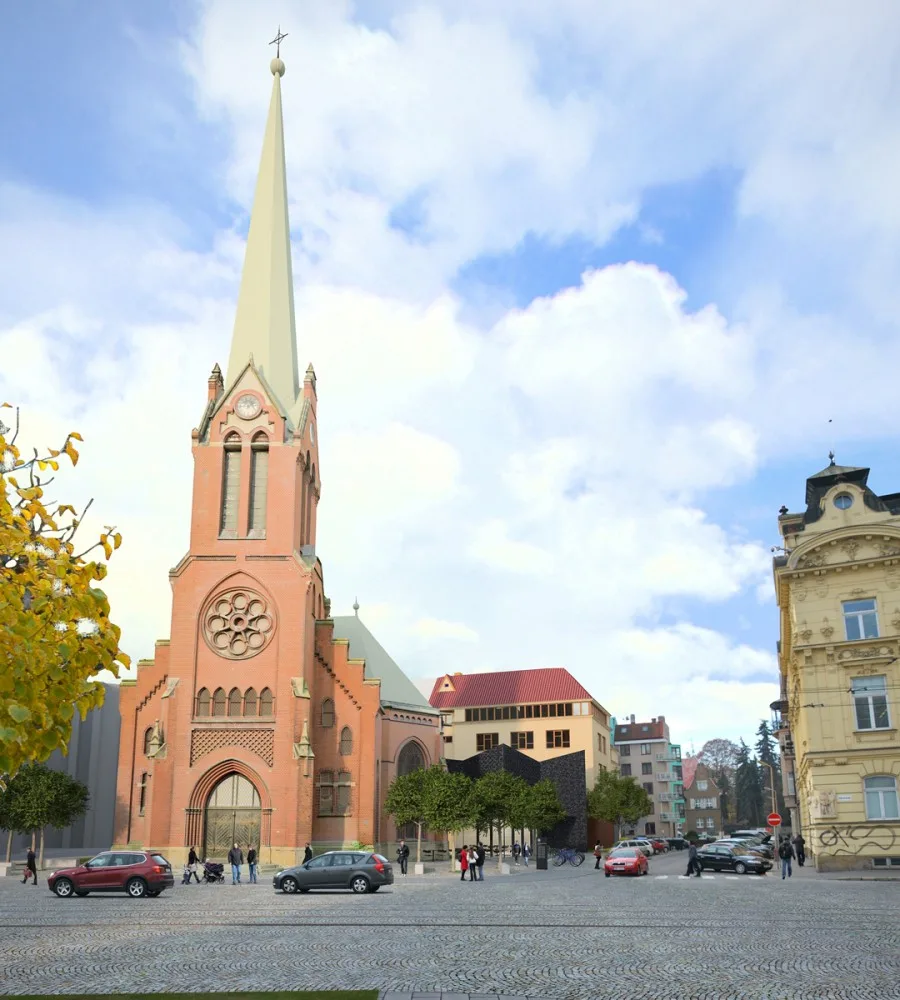 Do Červeného kostela si možná brzo zajdeme na koncert nebo kávu
