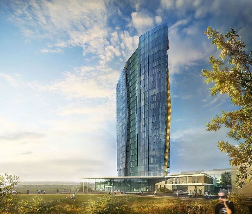 Magistrát určí, zda jsou pozemky pro budovu Šantovka Tower v ochranném pásmu
