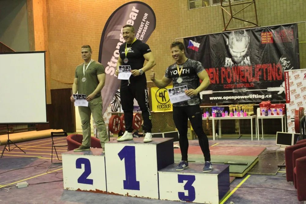 Olomoučtí rodáci na mistrovství ČR v benchpressu, silovém trojboji a mrtvém tahu brali medaile