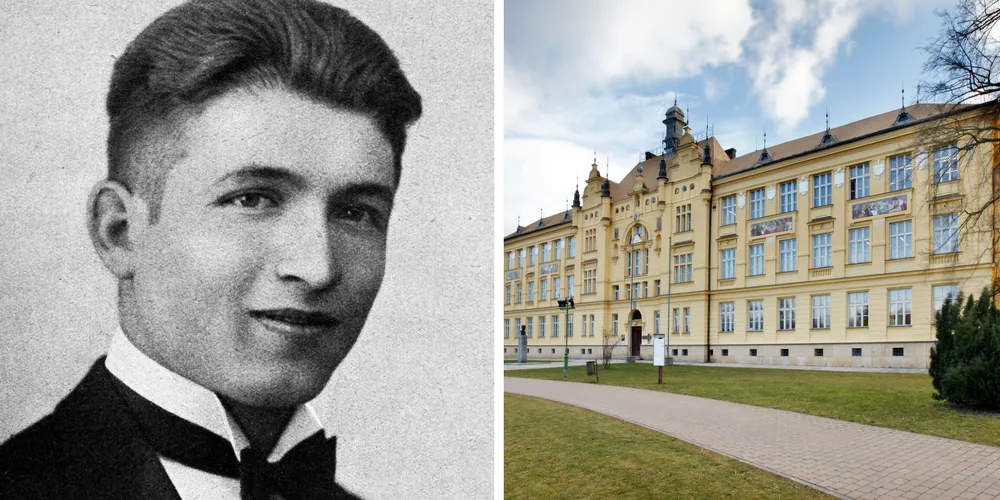 Gymnázium Jana Opletala v Litovli. (Foto: Vlastivědné muzeum v Olomouci / Pavel Rozsíval)