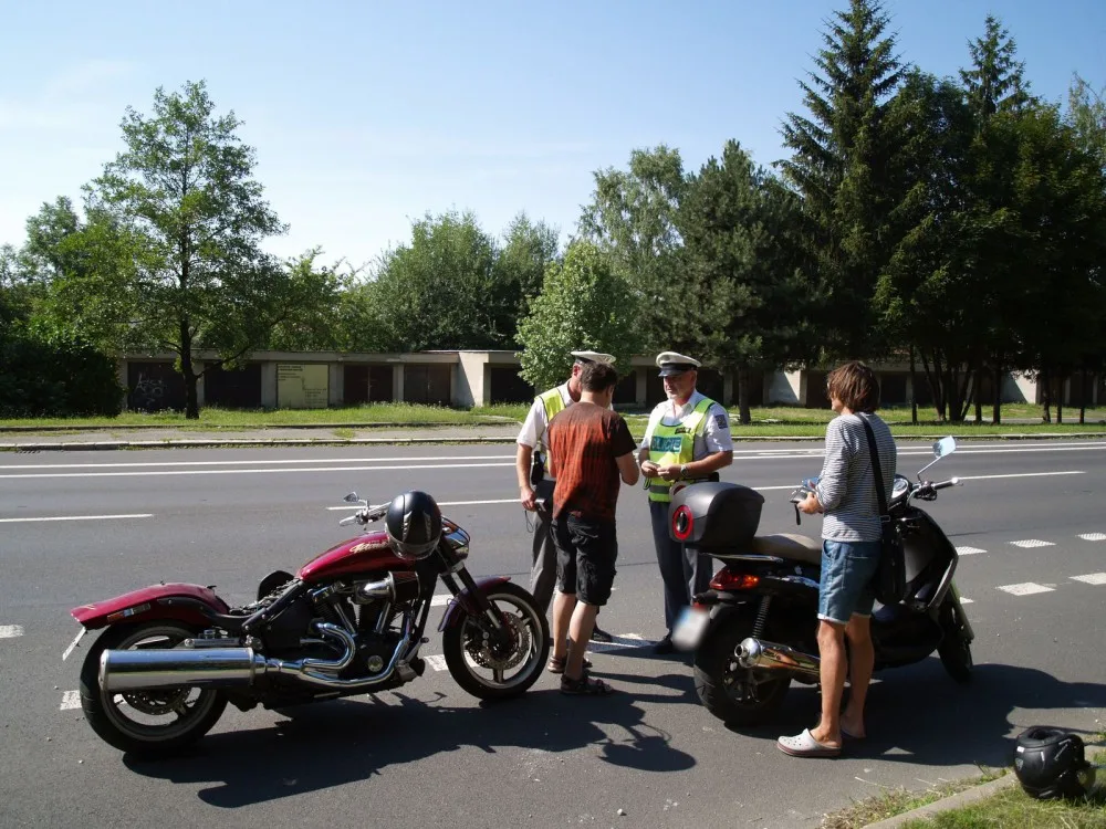 Policisté se zaměřili na motorkáře. Kontrolou prošli bez újmy téměř všichni, až na jednoho