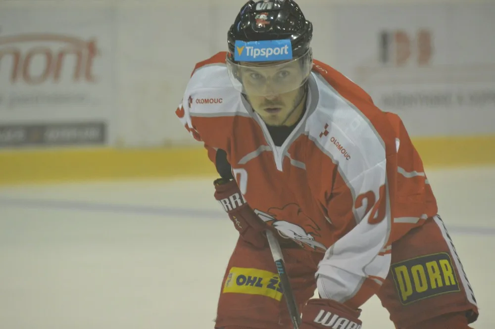 FOTO: I když se Herman dvakrát proti Třinci v přípravném zápasu prosadil, Kohouti padli doma 2:4