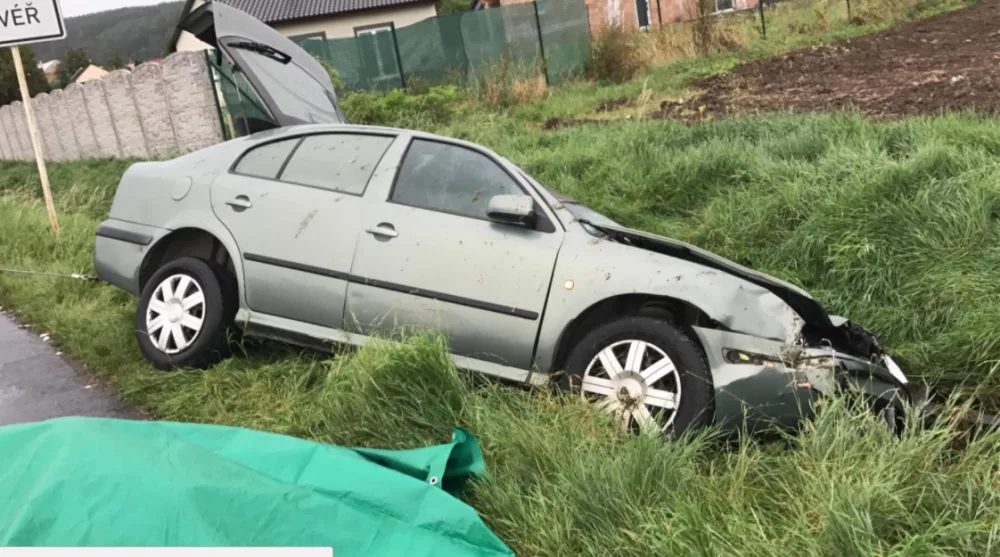 U Tovéře se srazilo auto s koněm. Řidič a jezdkyně se zranili, kůň zahynul